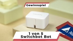 Smart-Home-Gewinnspiel: 1 von 5 Switchbot Bot gewinnen