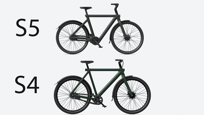 VanMoof S5 and S4 compared