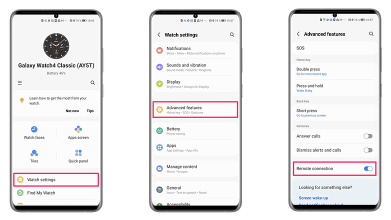 Improve Galaxy Watch 4 battery How to turn off the remote connection