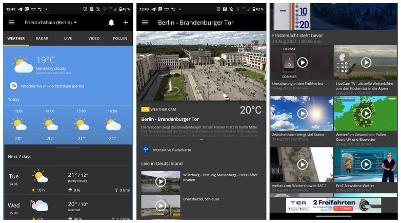 WetterCOM Weather Android NextPit