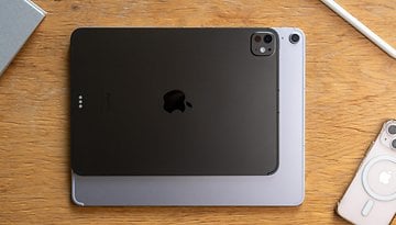 11-inch iPad Pro on top of a 13-inch iPad Air