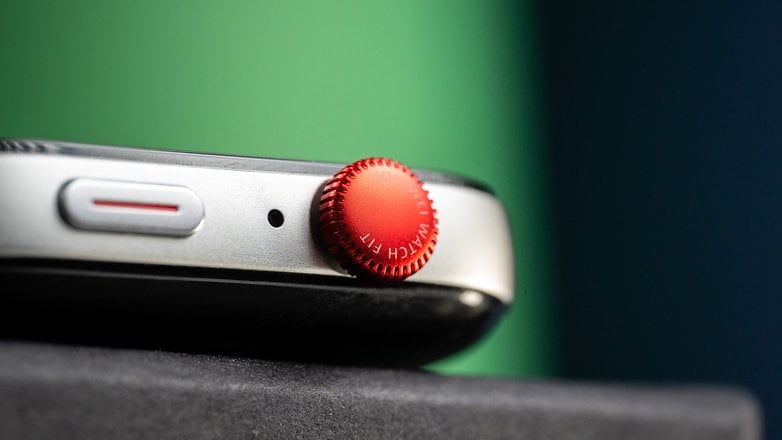 Les boutons de la Huawei Watch Fit 3