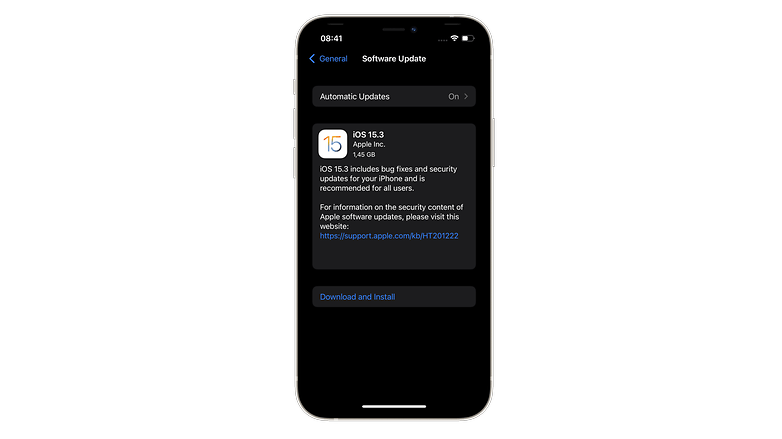 iPhone 13 mini ios 15 3 download