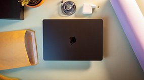 The M3 MacBook Air looks pretty in matte black.
