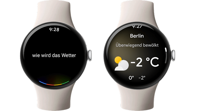 Pixel Watch Google Assistant Screenshots