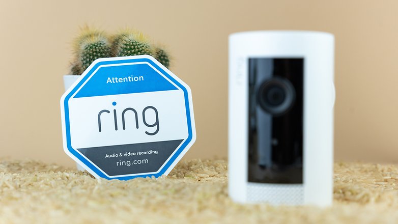 Ring Stick Up Cam Plug-In Sticker