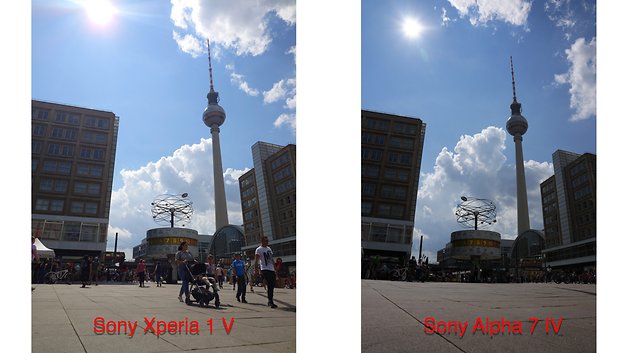 Sony Xperia 1 Mark V vs Sony Alpha 7 IV