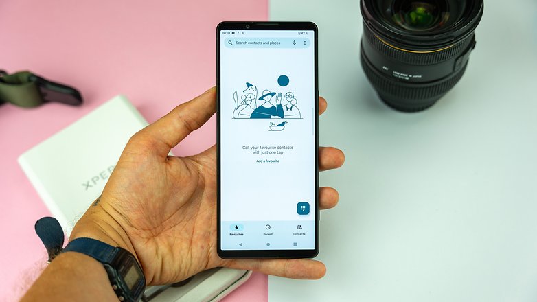 Écran du Sony Xperia 1 Mark V