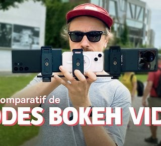 Quel smartphone prend les meilleures vidéos avec effet bokeh?
