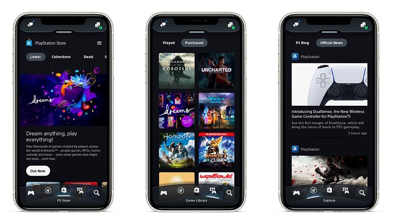 afstemning Frosset storhedsvanvid PlayStation 4 and 5: new Sony app for iOS and Android | NextPit