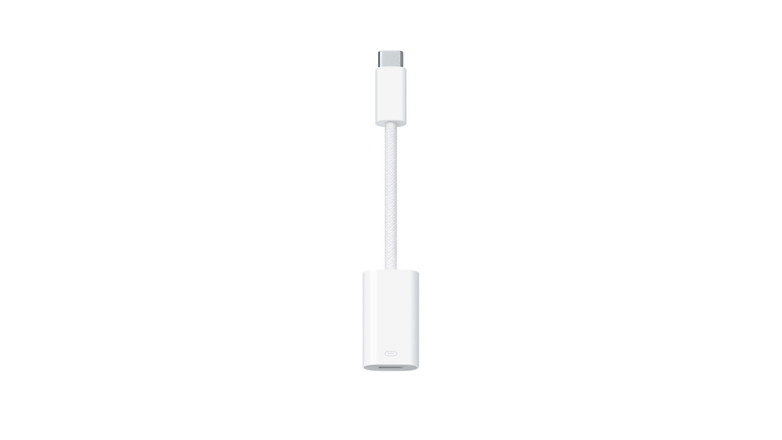 Produktbild von Apples USB-C-auf-Lightning-Adapter