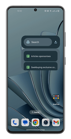 Android shortcut screenshots