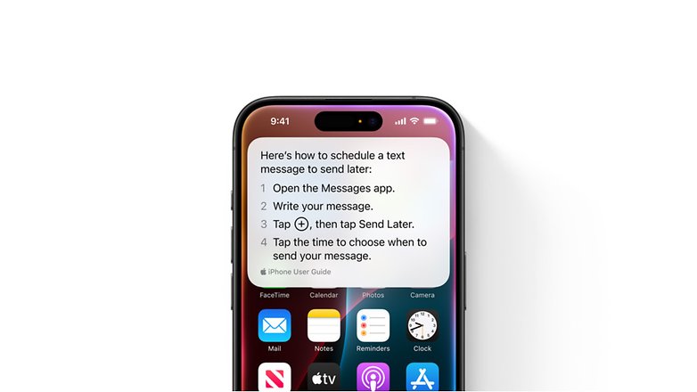 Screenshot von Siri unter iOS 18