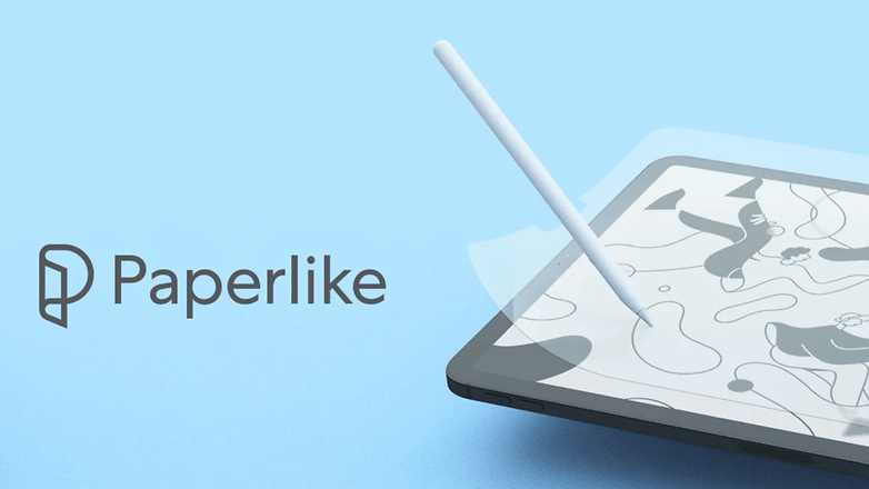 Paperlike-Displayschutz auf einem iPad