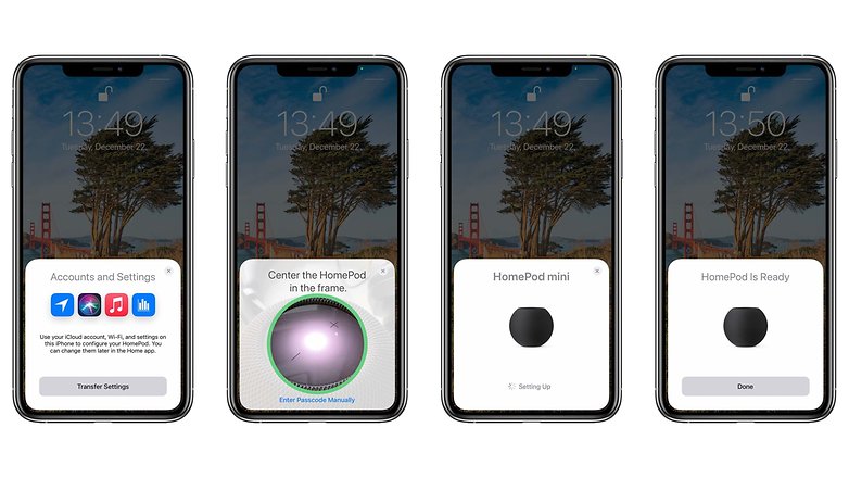 HomePod mini Einrichtung 2 US