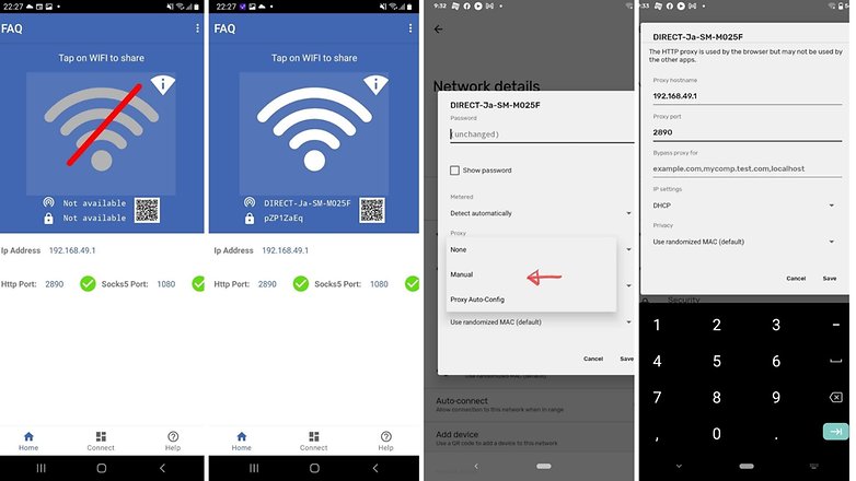 Wi-Fi Repeater app screenshots