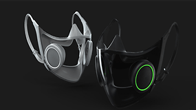 Razer mostra projeto de máscara de proteção contra COVID-19 com luzes RGB