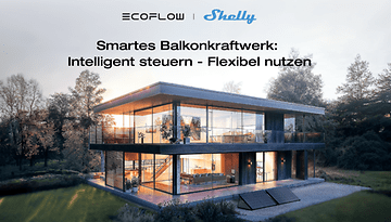 Smartes Balkonkraftwerk: EcoFlow und Shelly bündeln ihre Kräfte