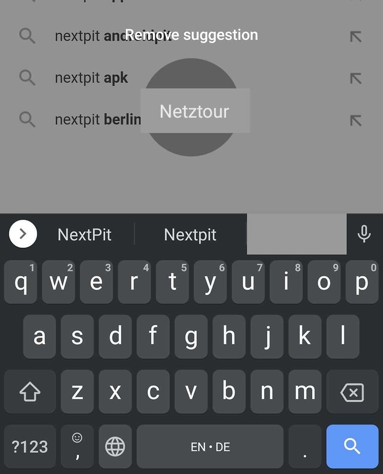 Gboard Remove Suggestion