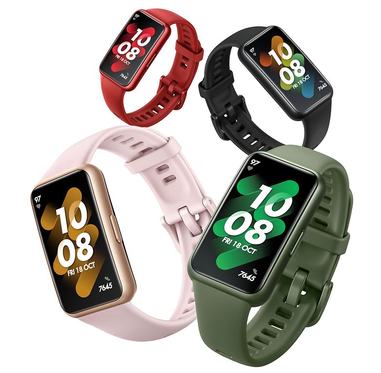 Huawei Band 7 different colors