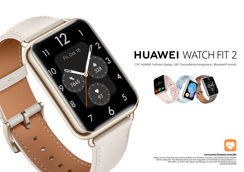 Huawei Watch Fit 2 design