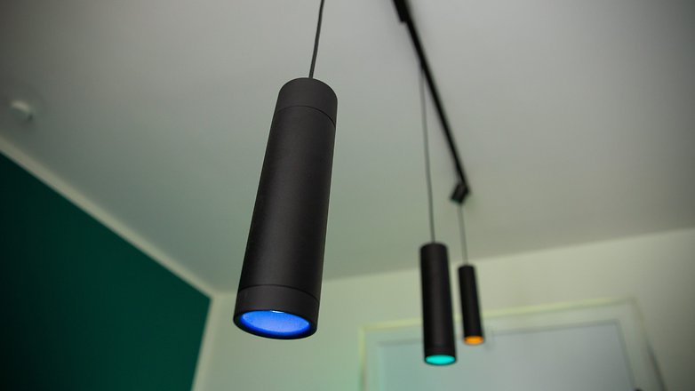 Philips Hue Pendelleuchten im neuen Perifo-Schienensystem