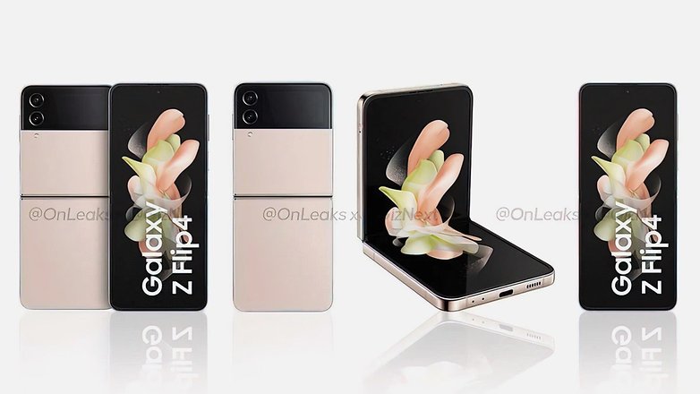 Galaxy Z Flip 4 von allen Seiten