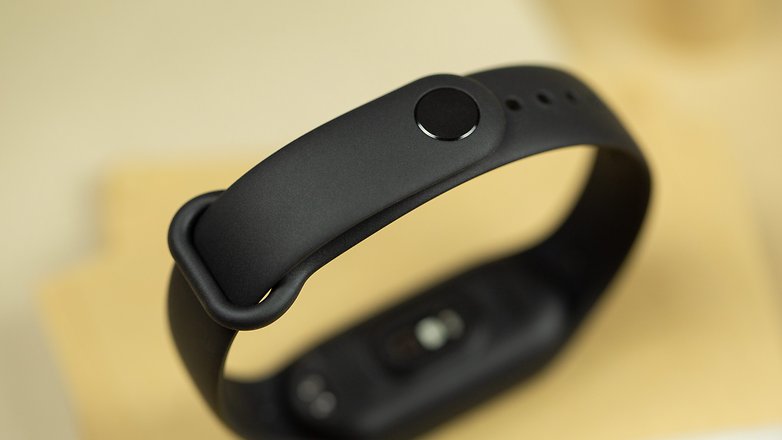 View of the closure of the Xiaomi Smart Band 7