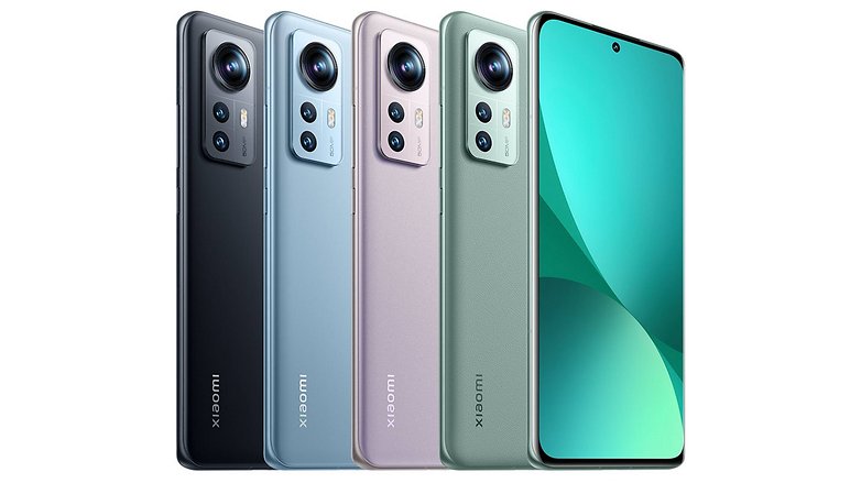 Xiaomi 12 Pro in allen vier Farben