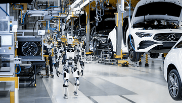 Roboter Apollo im Mercedes-Werk