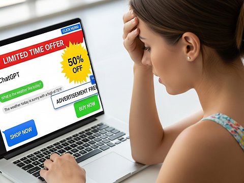 Bitte nicht! ChatGPT bald mit Werbung?