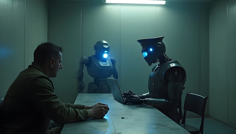 Kommissar KI: Ist KI klüger oder dümmer, als die Polizei erlaubt? nextpit interrogation with a robot
