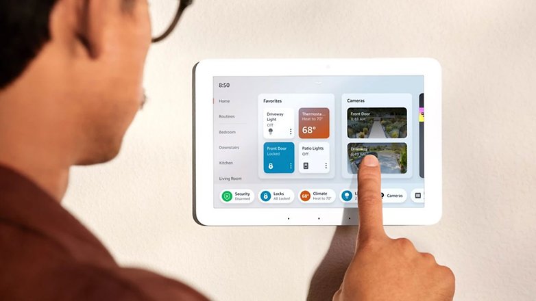Amazon Echo Hub smart home interface