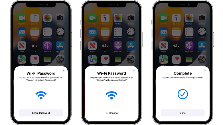 WLAN teilen unter iOS