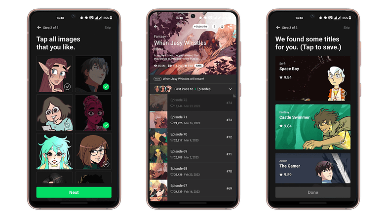 Top 5 apps - WebToon Screenshot