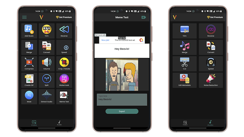 Vaux-App Screenshots