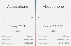 s20fe exynos vs snapdragon