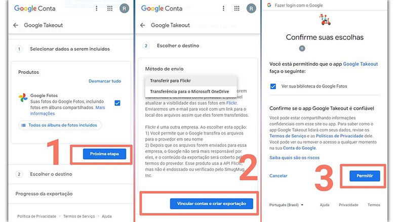 Google Takeout BR 3