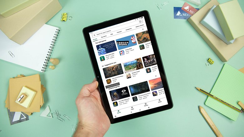NextPit Amazon Fire HD 10 Google Play Store