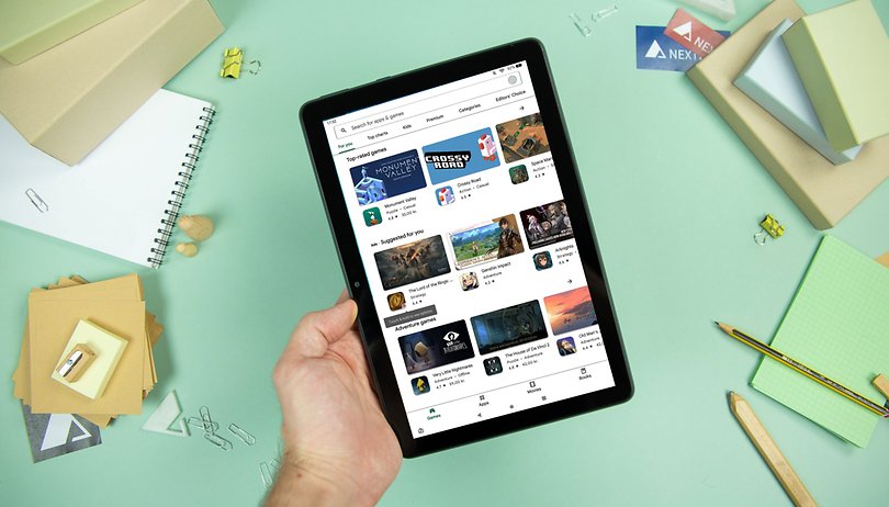 NextPit Amazon Fire HD 10 Gedung Google Play