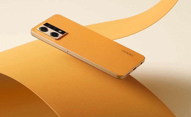 Oppo Reno 7 sunset orange picture