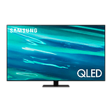 55-inch Samsung QLED Q80A Smart TV