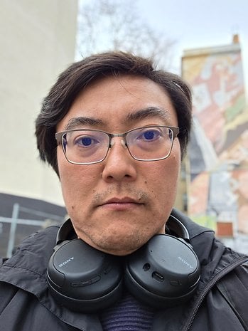 Samsung Galaxy S25+: Selfie - Porträtmodus an