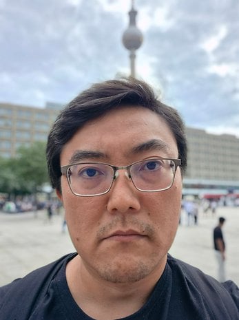 Samsung Galaxy Z Flip 7: Interne Selfie-Cam - Porträtmodus an