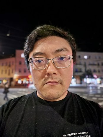Samsung Galaxy Z Flip 7: Ultraweitwinkelselfie - Porträtmodus an