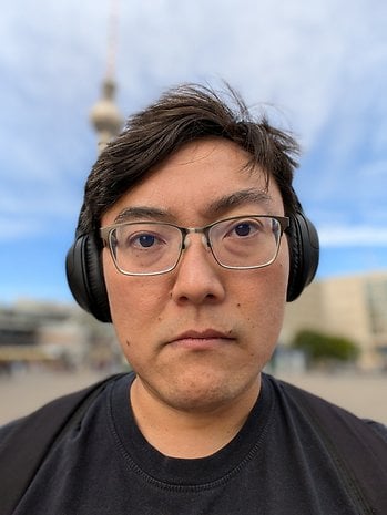 Google Pixel 9 Pro: Selfie - Modo retrato