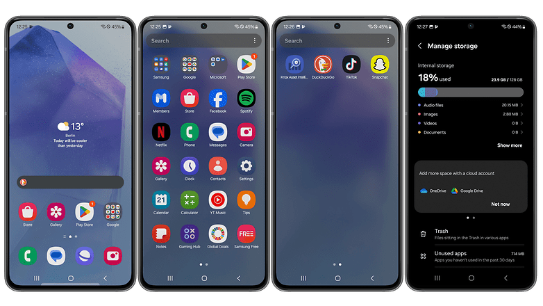 Samsung Galaxy A55 Screenshots