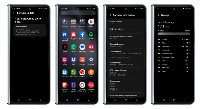 Samsung Galaxy Z Fold 5 One UI 5.1.1