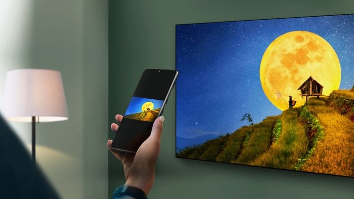 smart view from samsung phone to sony tv