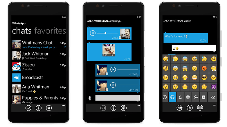 WhatsApp Windows Phone